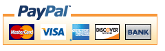 We also accept PayPal. 