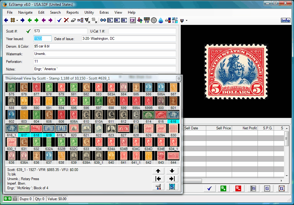 EzStamp World s Best Rated Stamp Collecting Software