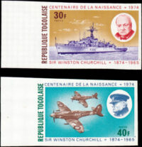 Togo Sc#892-893 Imperf.