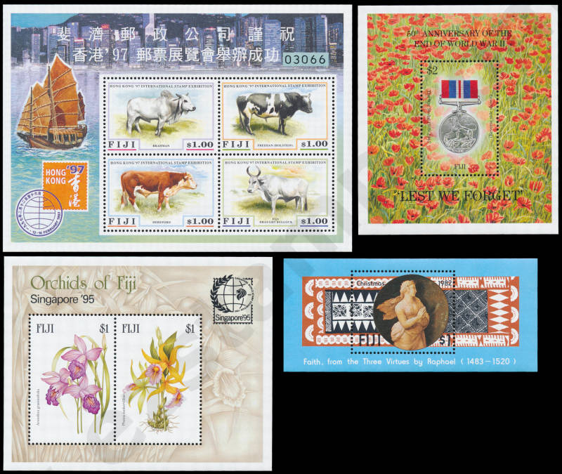 Fiji Sc#480,724,740,786